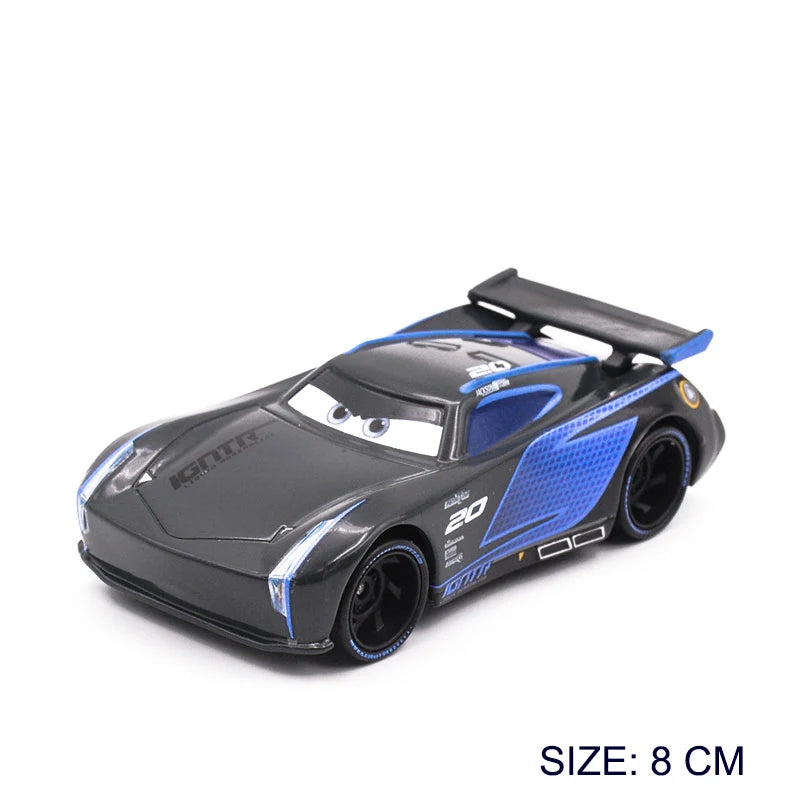Disney Pixar Cars 2 3 Lightning Mcqueen Cruz Ramirez Uncle jackson Metal die-cast alloy model car kids toys Christmas gift