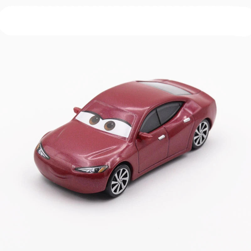 Disney Pixar Cars 2 3 Lightning Mcqueen Cruz Ramirez Uncle jackson Metal die-cast alloy model car kids toys Christmas gift
