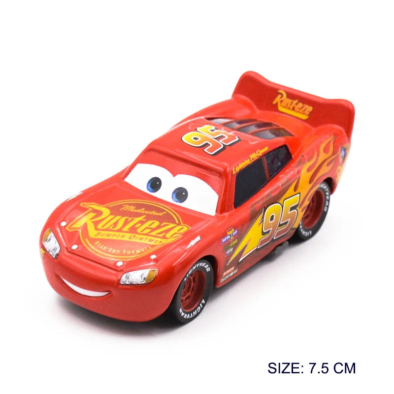 Disney Pixar Cars 2 3 Lightning Mcqueen Cruz Ramirez Uncle jackson Metal die-cast alloy model car kids toys Christmas gift