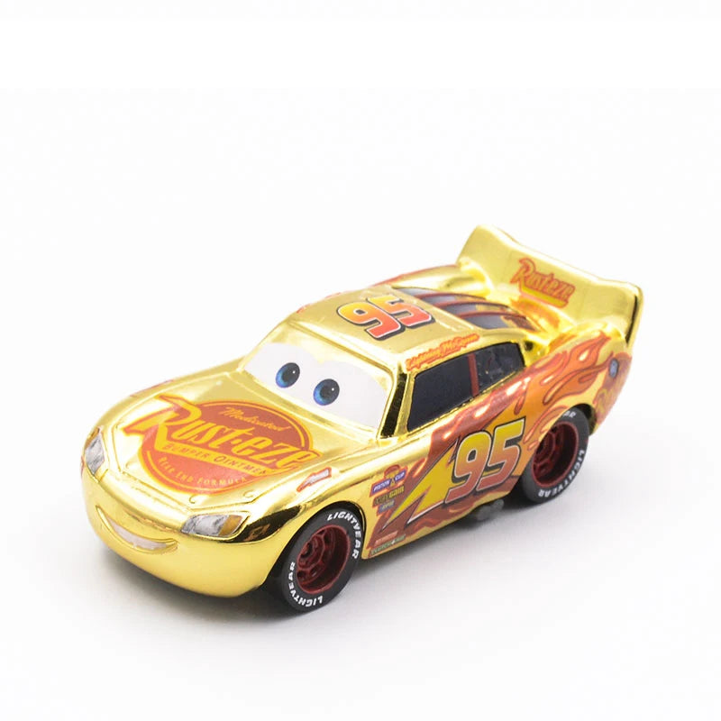 Disney Pixar Cars 2 3 Lightning Mcqueen Cruz Ramirez Uncle jackson Metal die-cast alloy model car kids toys Christmas gift