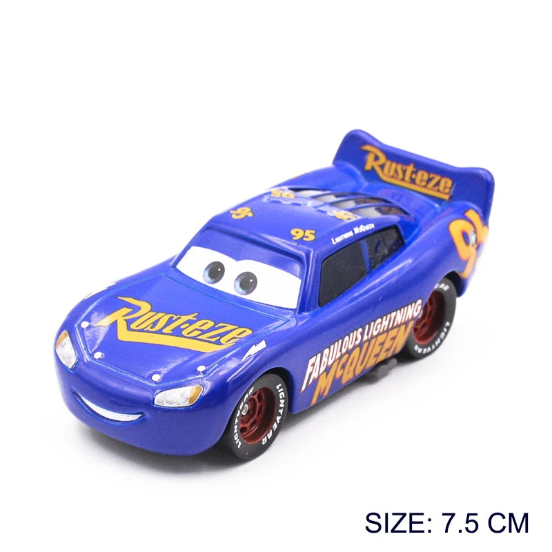 Disney Pixar Cars 2 3 Lightning Mcqueen Cruz Ramirez Uncle jackson Metal die-cast alloy model car kids toys Christmas gift