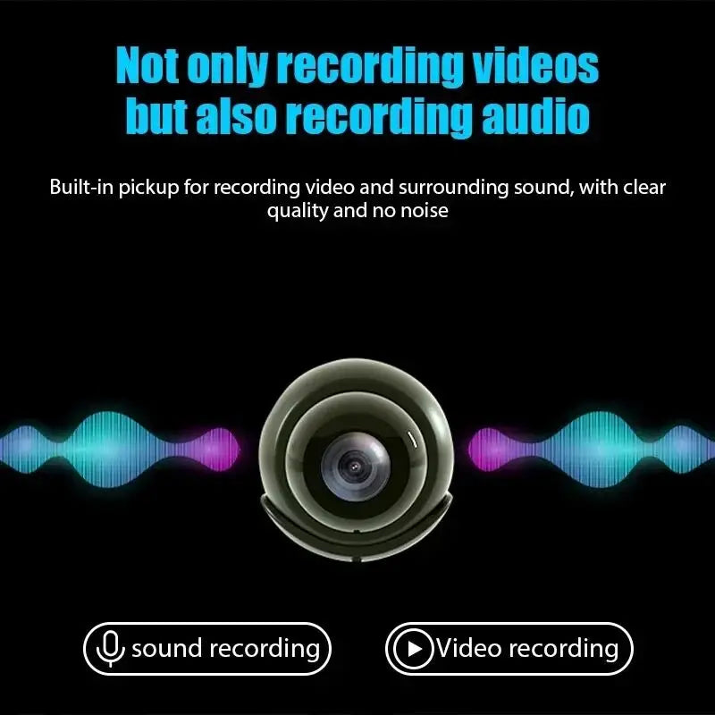 New X5 Mini Camera 1080P Clear Night Vision Lightweight Portable Premium Cams Motion Detection Wireless Surveillance Camera