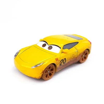 Disney Pixar Cars 2 3 Lightning Mcqueen Cruz Ramirez Uncle jackson Metal die-cast alloy model car kids toys Christmas gift