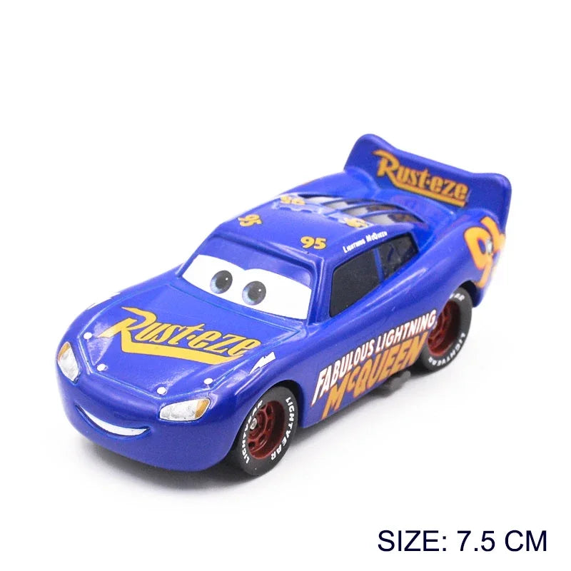 Disney Pixar Cars 2 3 Lightning Mcqueen Cruz Ramirez Uncle jackson Metal die-cast alloy model car kids toys Christmas gift