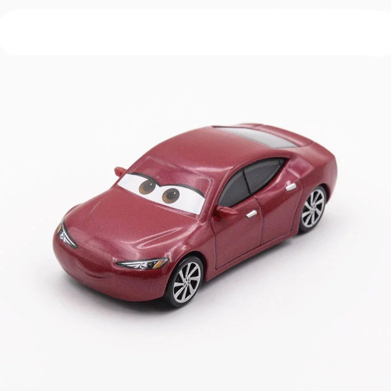 Disney Pixar Cars 2 3 Lightning Mcqueen Cruz Ramirez Uncle jackson Metal die-cast alloy model car kids toys Christmas gift