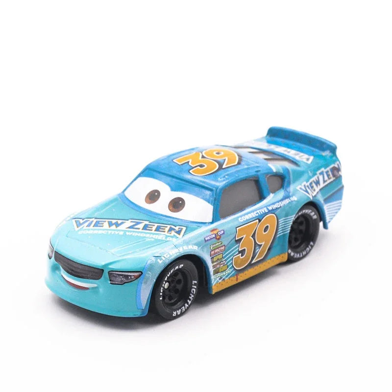 Disney Pixar Cars 2 3 Lightning Mcqueen Cruz Ramirez Uncle jackson Metal die-cast alloy model car kids toys Christmas gift