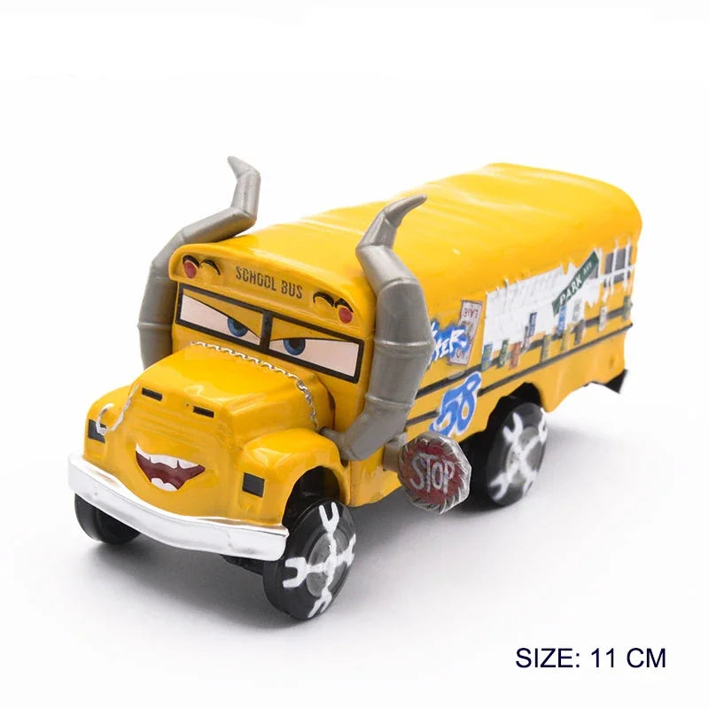 Disney Pixar Cars 2 3 Lightning Mcqueen Cruz Ramirez Uncle jackson Metal die-cast alloy model car kids toys Christmas gift