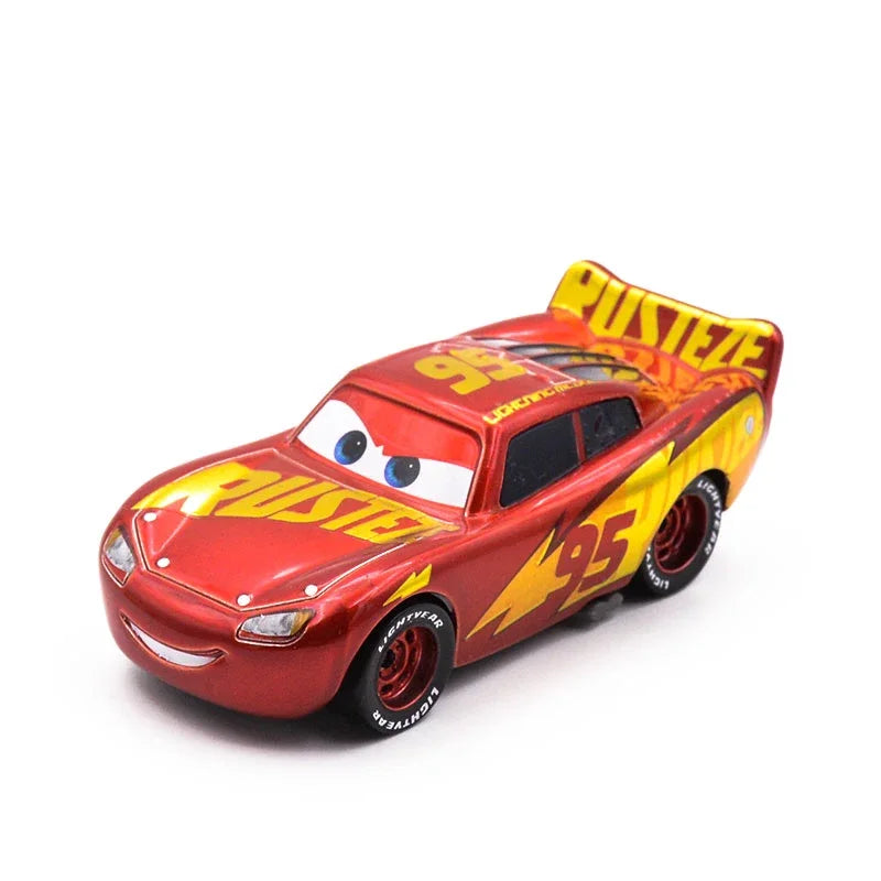 Disney Pixar Cars 2 3 Lightning Mcqueen Cruz Ramirez Uncle jackson Metal die-cast alloy model car kids toys Christmas gift