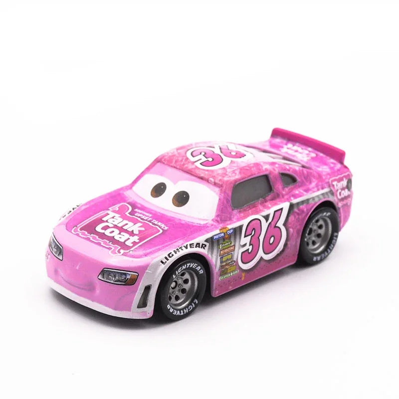 Disney Pixar Cars 2 3 Lightning Mcqueen Cruz Ramirez Uncle jackson Metal die-cast alloy model car kids toys Christmas gift