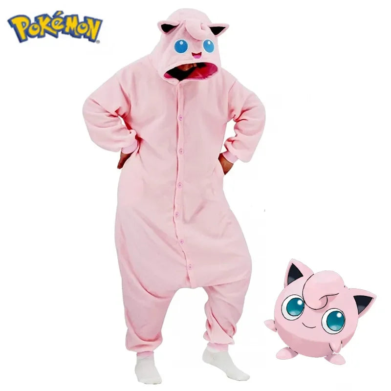 33 Styles Pokemon Onesie Squirtle Cosplay Costume Pajamas Christmas One-Piece Kigurumi Full Body Pijama Anime Sleepwear Gifts