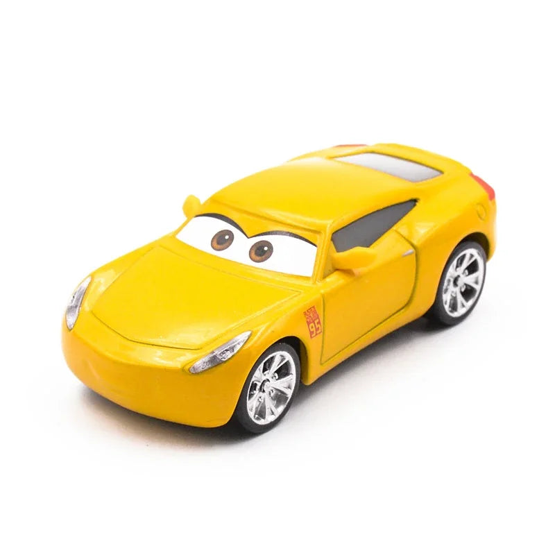 Disney Pixar Cars 2 3 Lightning Mcqueen Cruz Ramirez Uncle jackson Metal die-cast alloy model car kids toys Christmas gift