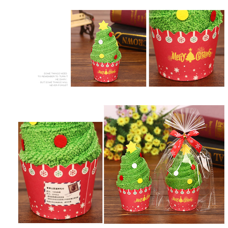 Christmas Gift Towel Decoration Christmas Tree
